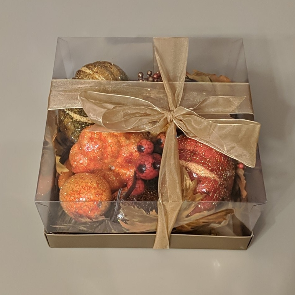 NIB Glittery Fall Decor Set - Picture 2 of 4